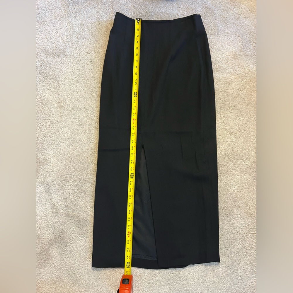 *3/$10* Black Slit Maxi Skirt